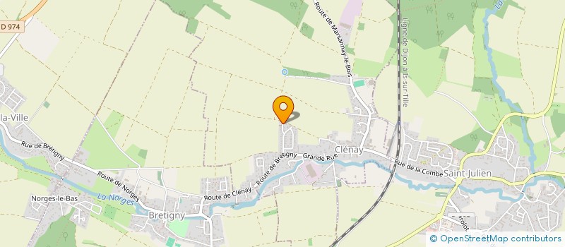 localisation de l'entreprise ISTRATECH  CLENAY