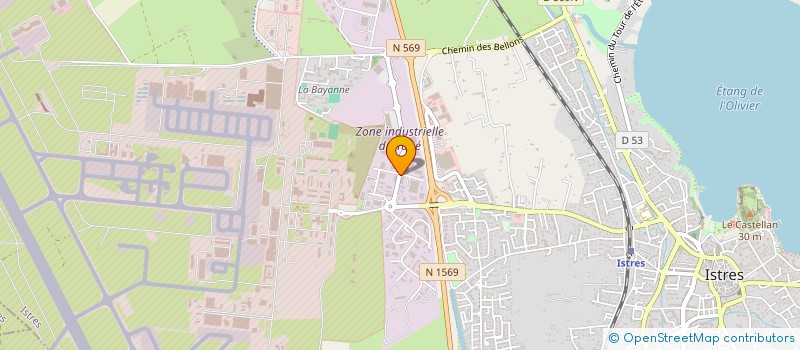 localisation de l'entreprise ISTRES CASH à ISTRES