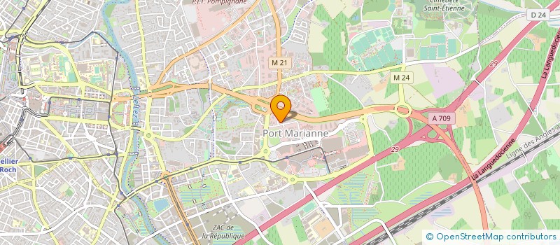 localisation de l'entreprise ISTRES CONVERGENCE à MONTPELLIER