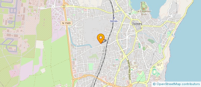 localisation de l'entreprise ISTRES MARCHE NORDIQUE à ISTRES