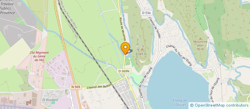 localisation de l'entreprise ISTRES MIOUVIN  ISTRES