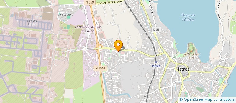 localisation de l'entreprise ISTRES SPORT JUDO à ISTRES
