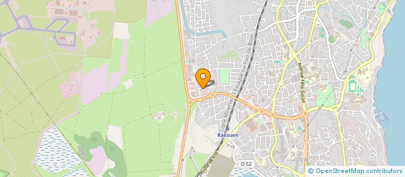 localisation de l'entreprise ISTRES TENNIS DE TABLE  ISTRES