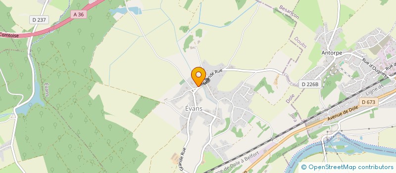 localisation de l'entreprise ISTRIA VERDENET  EVANS