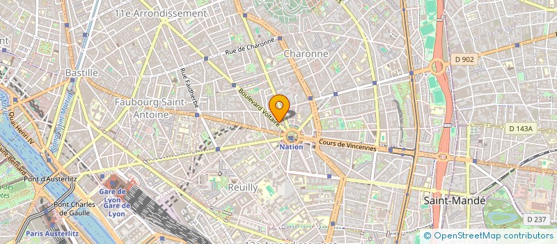 localisation de l'entreprise ISTUDIO  PARIS