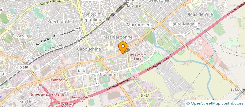 localisation de l'entreprise ISTYA FORMATION  NIMES