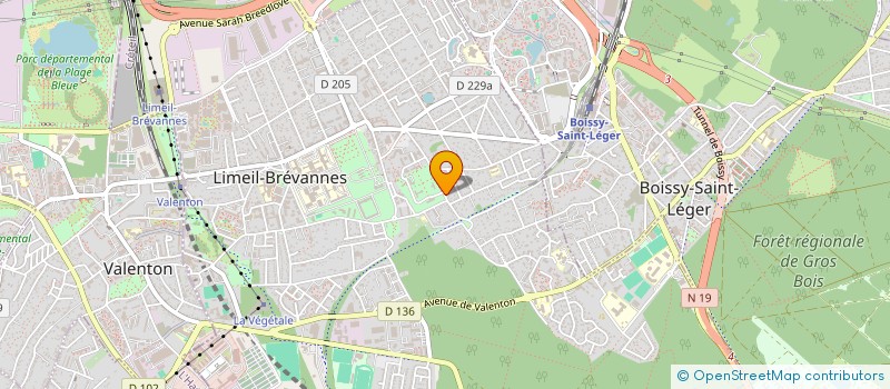 localisation de l'entreprise ISTYA MAT à LIMEIL-BREVANNES