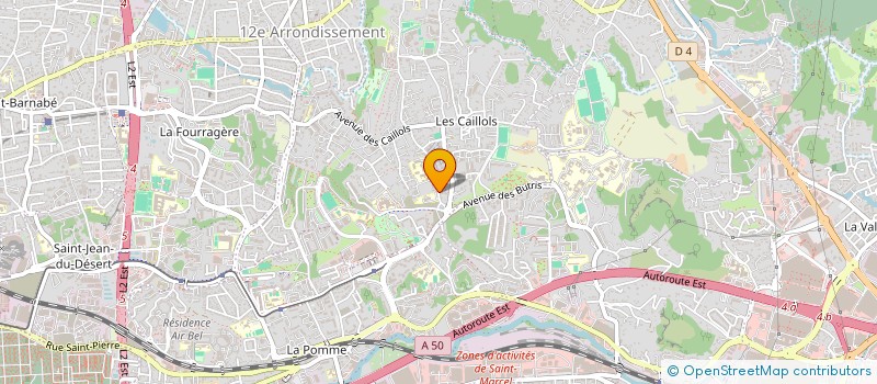 localisation de l'entreprise ISUD FORMATION CONSEIL à MARSEILLE