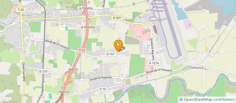 localisation de l'entreprise ISUL'ACQUA à LUCCIANA