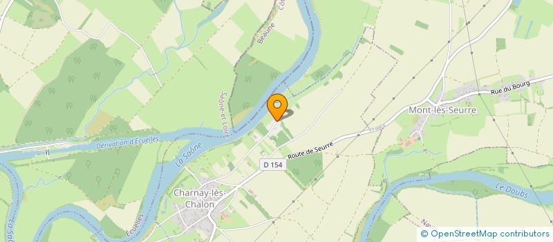 localisation de l'entreprise ISULA CORSA  CHARNAY-LES-CHALON