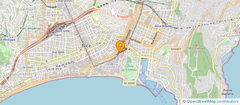 localisation de l'entreprise ISULA NISSA JEAN à NICE