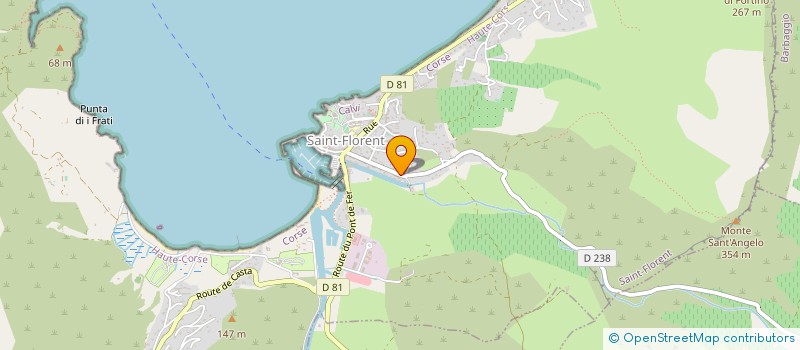 localisation de l'entreprise ISULA VOYAGES  SAINT-FLORENT