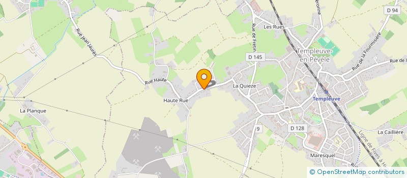 localisation de l'entreprise ISVEA CREATIONS  TEMPLEUVE-EN-PEVELE