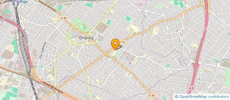 localisation de l'entreprise ISWI SOFT  DRANCY