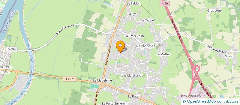 localisation de l'entreprise ISXXMACH 3 à REPLONGES