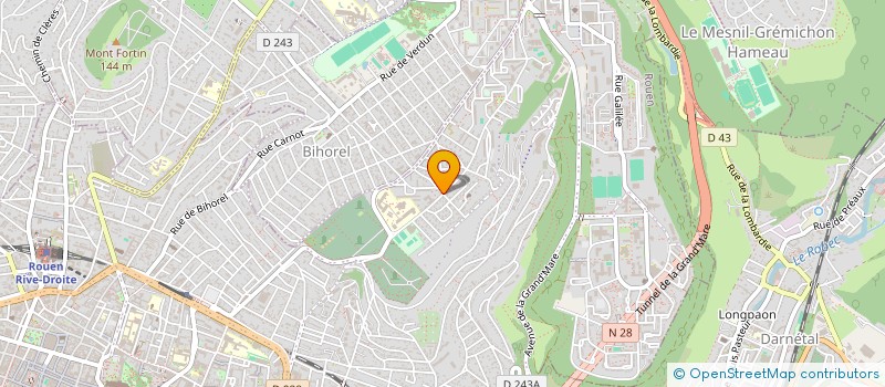 localisation de l'entreprise ISY à ROUEN