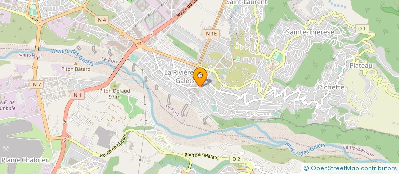 localisation de l'entreprise ISY CLOTURES à LA POSSESSION