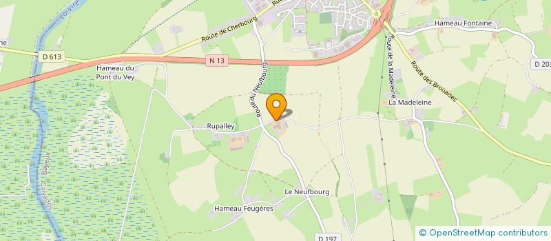 localisation de l'entreprise ISY ENERGIE  ISIGNY-SUR-MER