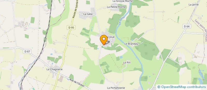 localisation de l'entreprise ISYA  MACHECOUL-SAINT-MEME