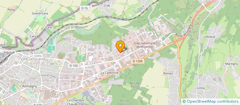 localisation de l'entreprise ISYBAT  VETRAZ-MONTHOUX