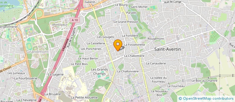 localisation de l'entreprise ISYGA CONSEILS  SAINT-AVERTIN