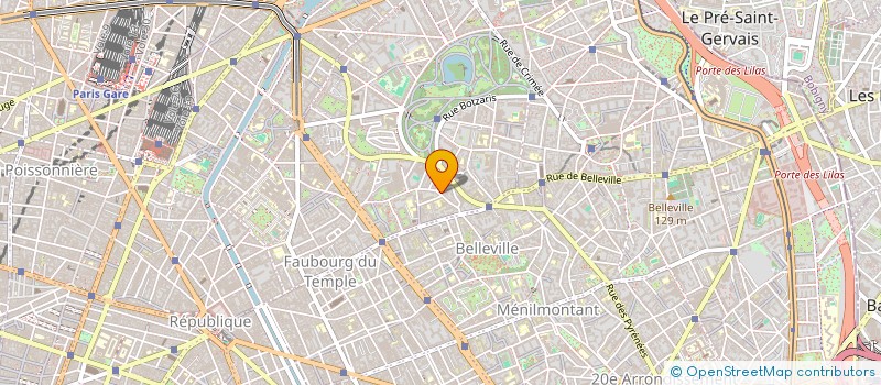 localisation de l'entreprise ISYOP  PARIS