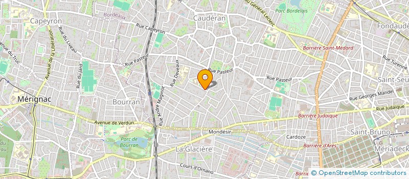 localisation de l'entreprise ISYS  BORDEAUX