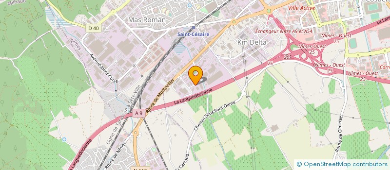 localisation de l'entreprise ISYS FRANCE à NIMES