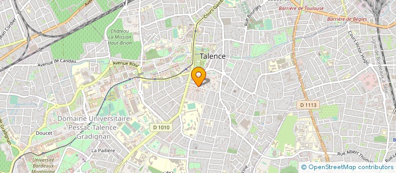 localisation de l'entreprise IT 78  TALENCE