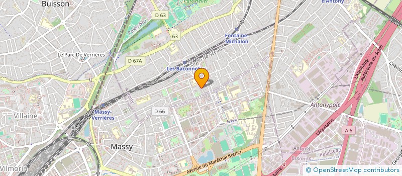 localisation de l'entreprise IT-92 à ANTONY