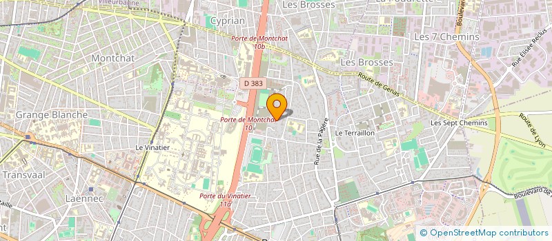 localisation de l'entreprise IT ADVICE FRANCE  BRON