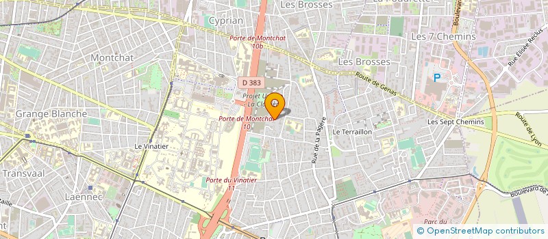 localisation de l'entreprise IT ADVICE GROUP  BRON