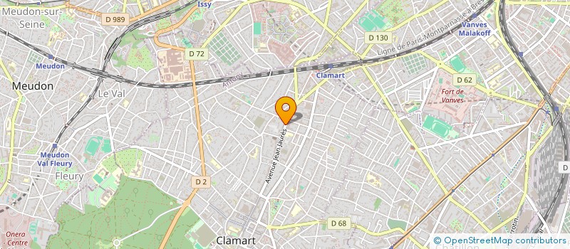 localisation de l'entreprise IT ADVISORY  CLAMART