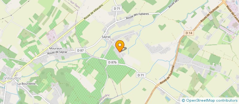 localisation de l'entreprise IT-BASSALER-EDOL  VILLEMUR-SUR-TARN