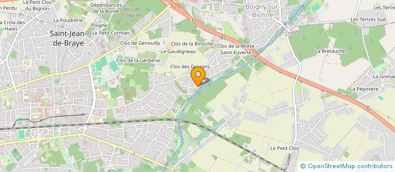 localisation de l'entreprise IT & BUSINESS CONSULTING à SAINT-JEAN-DE-BRAYE