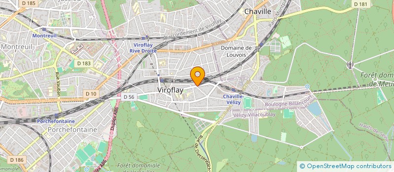 localisation de l'entreprise IT BUSINESS PARTNERS  VIROFLAY