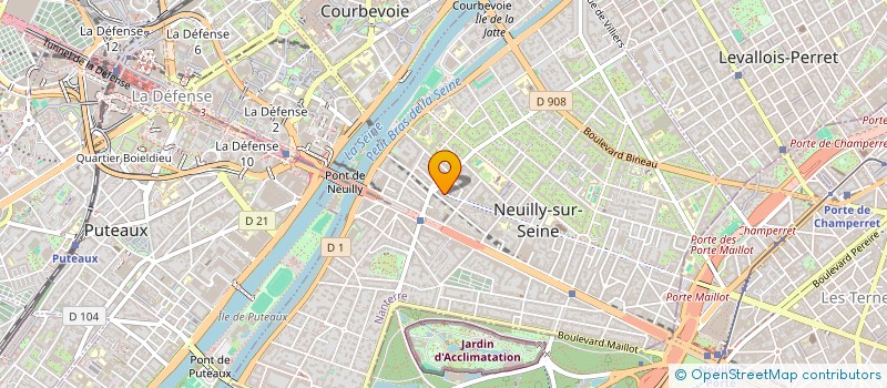 localisation de l'entreprise IT COACHING à NEUILLY-SUR-SEINE