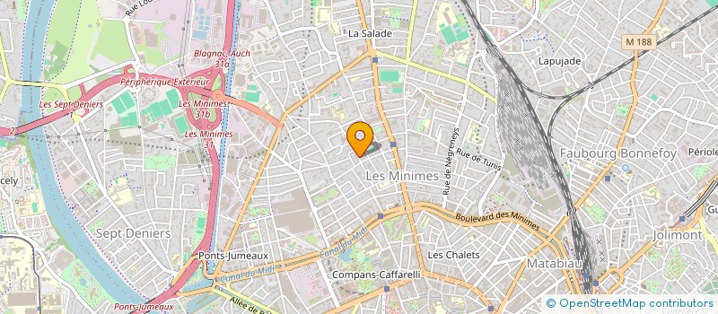 localisation de l'entreprise IT COM  TOULOUSE