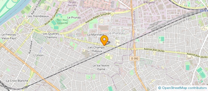 localisation de l'entreprise IT-COMP IMMOBILIER  SARTROUVILLE