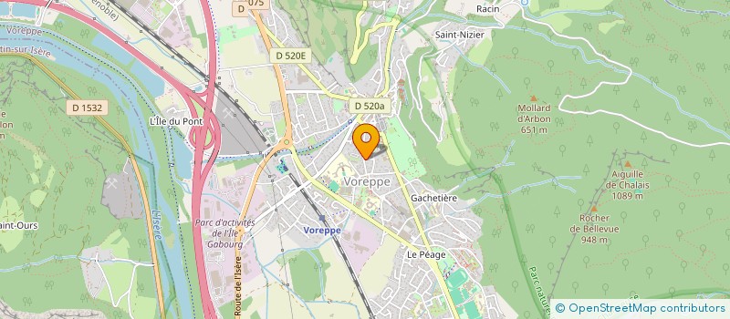 localisation de l'entreprise IT CONCEPT à VOREPPE