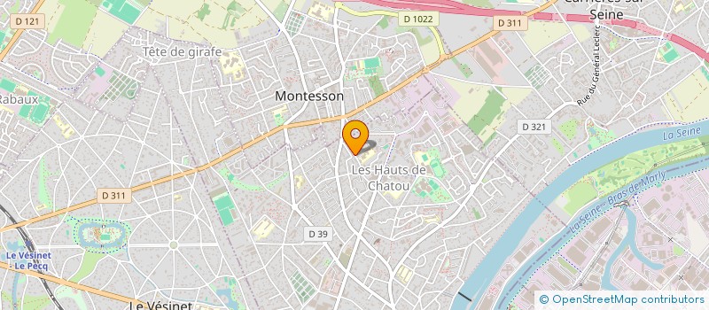 localisation de l'entreprise IT CONCEPTUAL SOLUTIONS  CHATOU