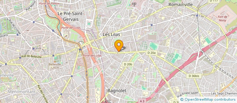 localisation de l'entreprise IT CONNECT à LES LILAS