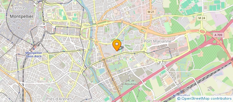 localisation de l'entreprise IT CONSEILS à MONTPELLIER