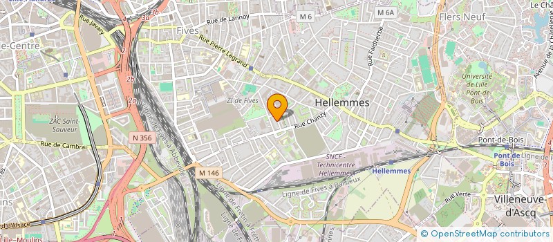 localisation de l'entreprise IT CONSULT à LILLE