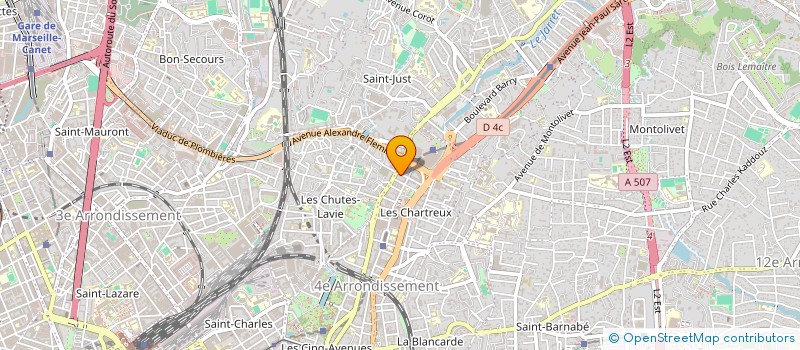 localisation de l'entreprise IT CONSULTING à MARSEILLE