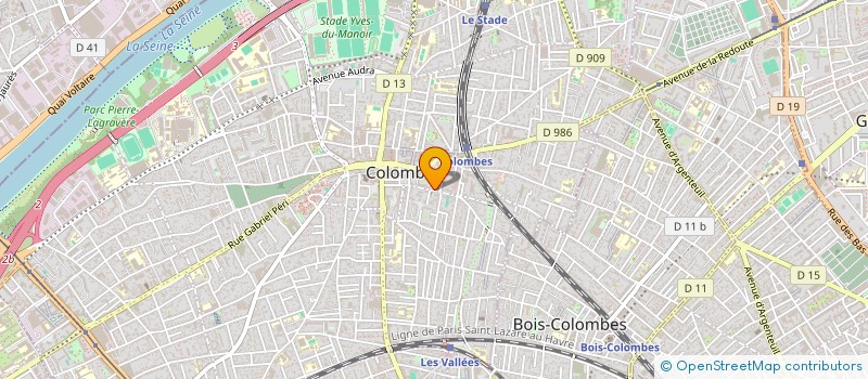 localisation de l'entreprise IT CONSULTING CAPABILITY  COLOMBES