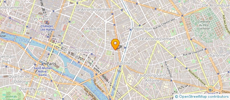 localisation de l'entreprise IT COULD MAKE NOISE  PARIS