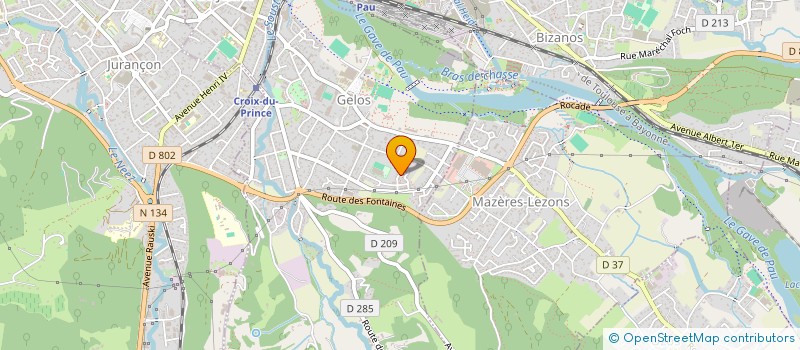 localisation de l'entreprise IT CRAFT CONSULTING  GELOS