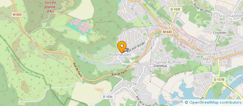 localisation de l'entreprise IT DRESSING  ROZERIEULLES