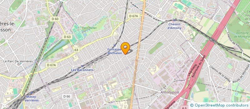 localisation de l'entreprise IT EXPERT NETWORK à ANTONY